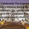 IPP Celebrates The Supreme Court's Historic Ruling